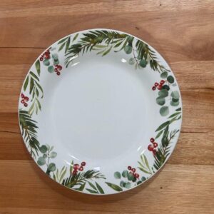 Kit prato raso berries 27cm 6 pçs