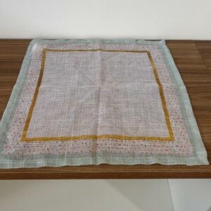 Guardanapo de tecido brigadeiro verde Kit com 6 unid.