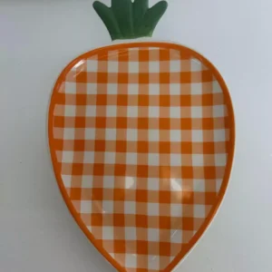 Prato xadrez cenoura