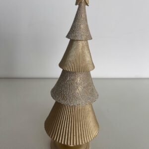 Árvore de resina dourada 23cm