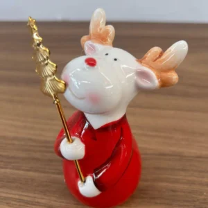 Rena de porcelana 11cm