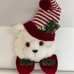 Pendente decorativo Cabeça de Urso 32cm