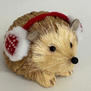 Porco espinho com protetor de orelhas 11cm