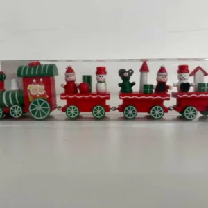Trenzinho vermelho natalino 24cm
