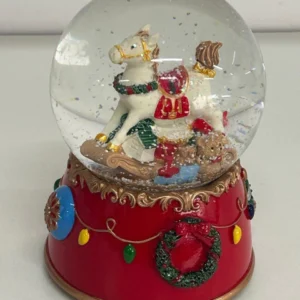 Globo de água com cavalinho 14cm