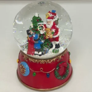 Globo água crianças e Noel 14cm