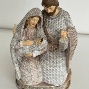 Sagrada familia em resina 24cm