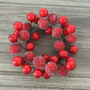 Kit mini guirlanda pics vermelhos 10cm