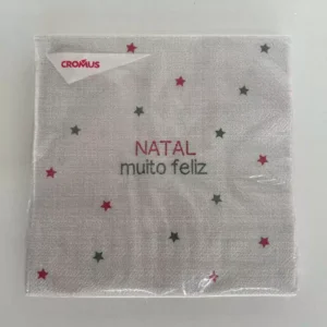 Guardanapo papel Natal Muito Feliz 20 folhas