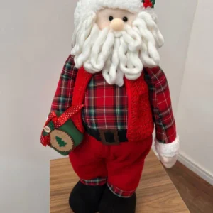 Papai Noel com presente 60cm