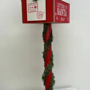 Caixa de correio com pedestal 72cm