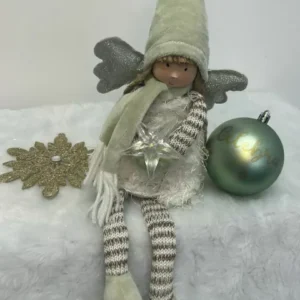 Fada verde com luz 30cm