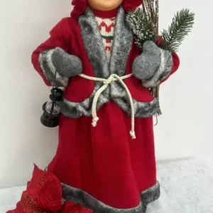 Mamãe Noel de pijama 45cm