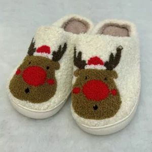 Pantufa de Rena de Natal nr 36