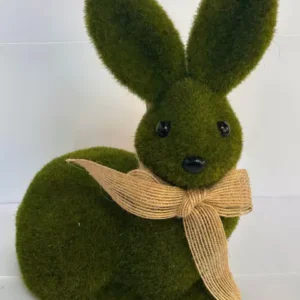 Coelho musgo sentado 25cm