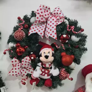 Guirlanda de Natal Minnie 60cm