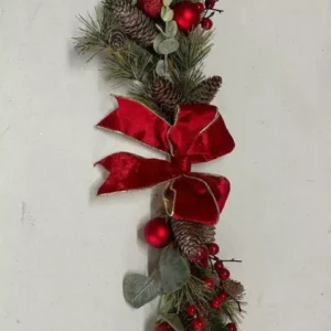 Arranjo mesa vermelho 86cm