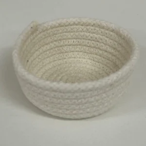 Mini cachepot de corda cru 12x 5,5cm