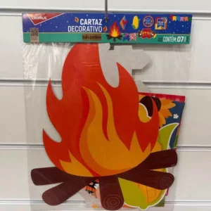 Cartaz decorativo com 7 pçs