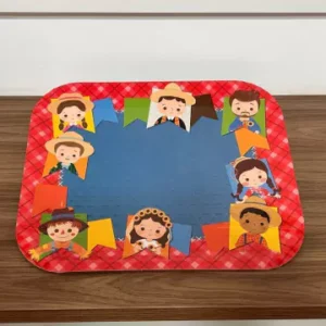 Bandeja papelão Casamento no Arraiá 40x30cm