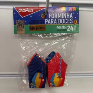 Forminha para doces 24unid