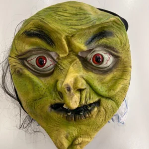 Máscara de borracha bruxa Hadassa