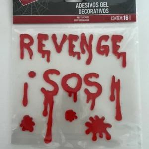 Adesivos gel decorativos Revenge SOS