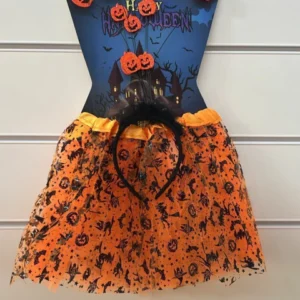 Kit tutu abóbora 2 pçs