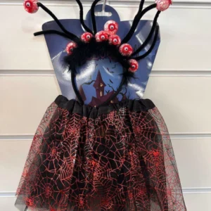 Kit tutu preto e vermelho 2 pçs