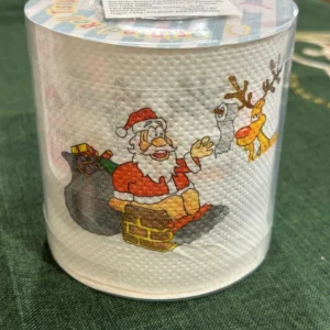 Papel higiênico Noel na chaminé 30m