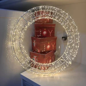 Guirlanda decorativa 960 leds 50x8x50cm