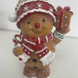 Ginger Natal em resina 20cm