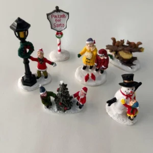 Figuras de Natal com 6pçs 9cm