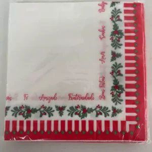 Guardanapo papel azevinho 20 folhas