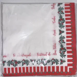Guardanapo de papel azevinhos com 20unid.