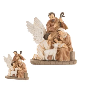 Sagrada família em resina 20x20cm