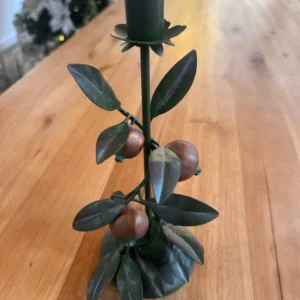 Castiçal verde 24cm