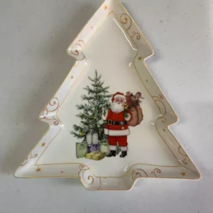 Petisqueira Árvore com Noel 25cm