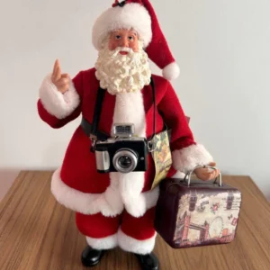 Papai Noel fotógrafo 26cm
