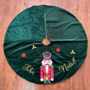 Saia para árvore verde quebra nozes 110cm