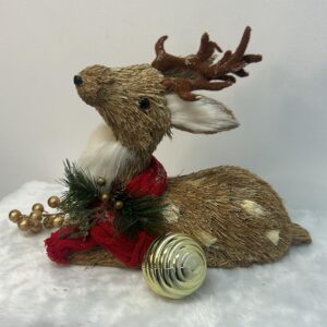 Rena natural deitada 30cm