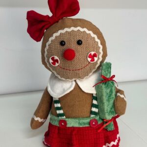 Boneca ginger em pé 33cm