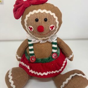 Boneca ginger sentada 26cm