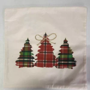 Capa de almofada Árvores 45x45cm