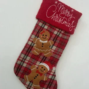 Meia Ginger xadrez 45cm