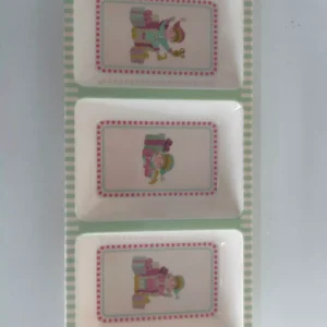 Petisqueira Elfo Candy Color melamina 33,7cm