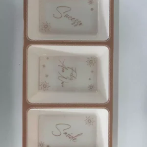 Petisqueira Feliz Ano Novo melamina 33,7cm