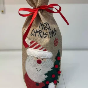 Roupinha para garrafa Cru Noel 35cm