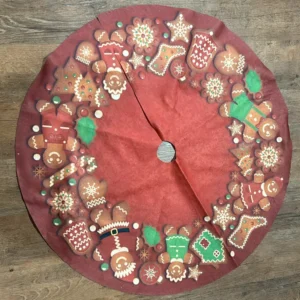 Saia para árvore Ginger Biscoitos 100cm