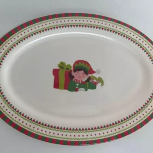 Travessa oval Elfo de melamina 35,5cm